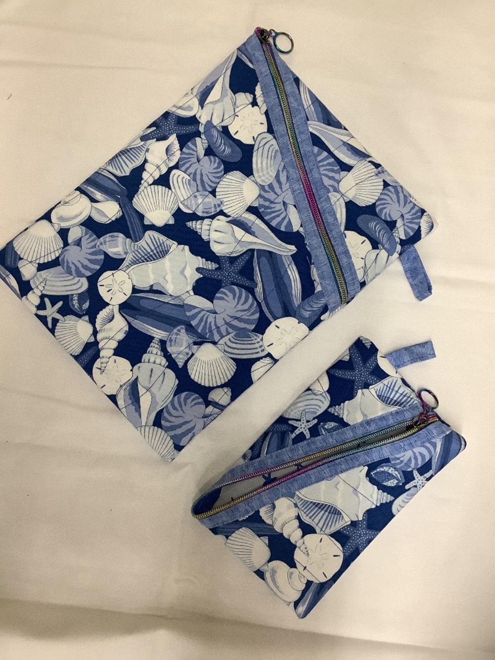 Quilted Zipper Pouch Set
